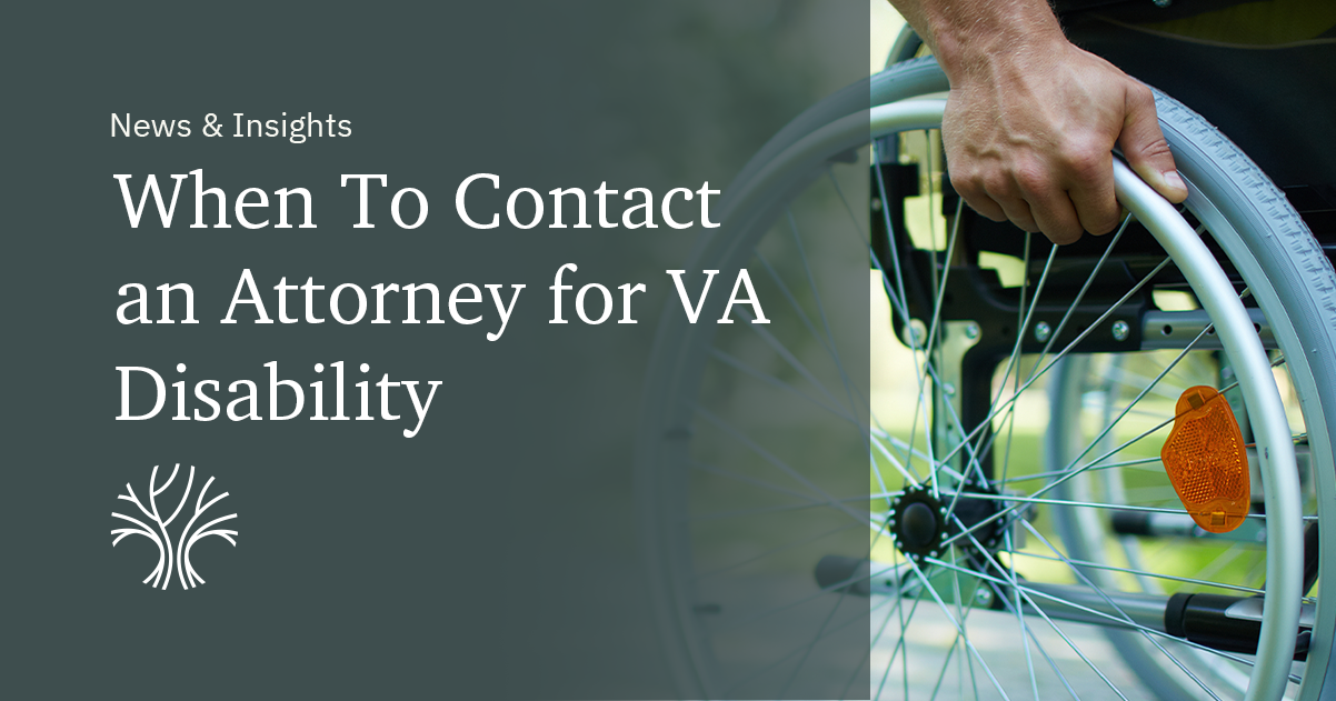 When To Consider Hiring an Attorney for VA Disability
